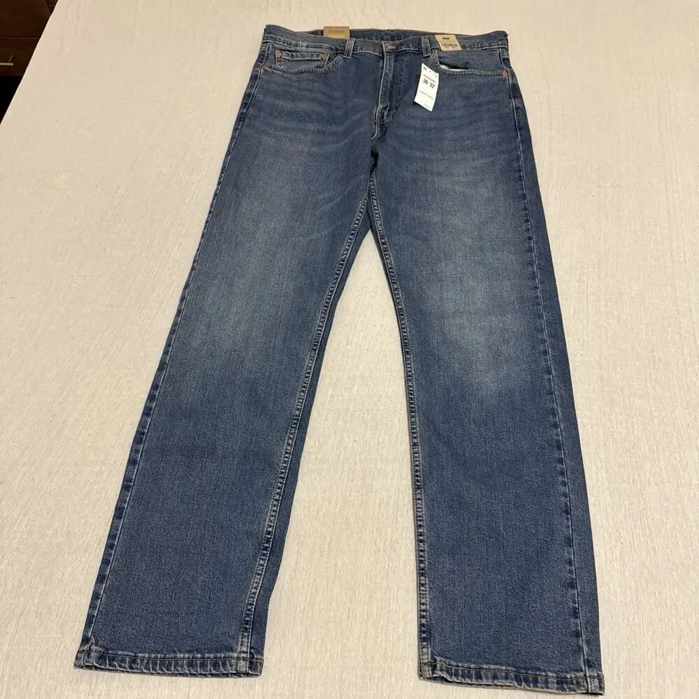 Levi's 505 Men's Regular Fit Stretch-Brand New 36x32 BNWT